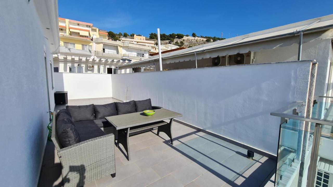 Rocknest Sea View Penthouse Apartamento Sarandë Exterior foto