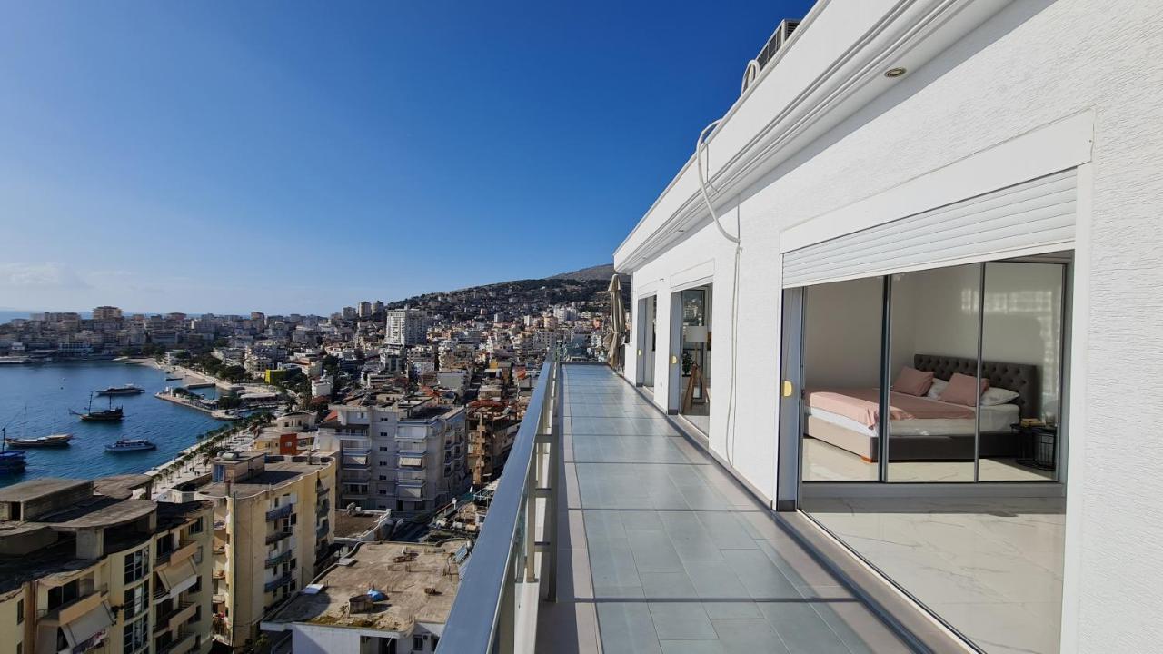 Rocknest Sea View Penthouse Apartamento Sarandë Exterior foto