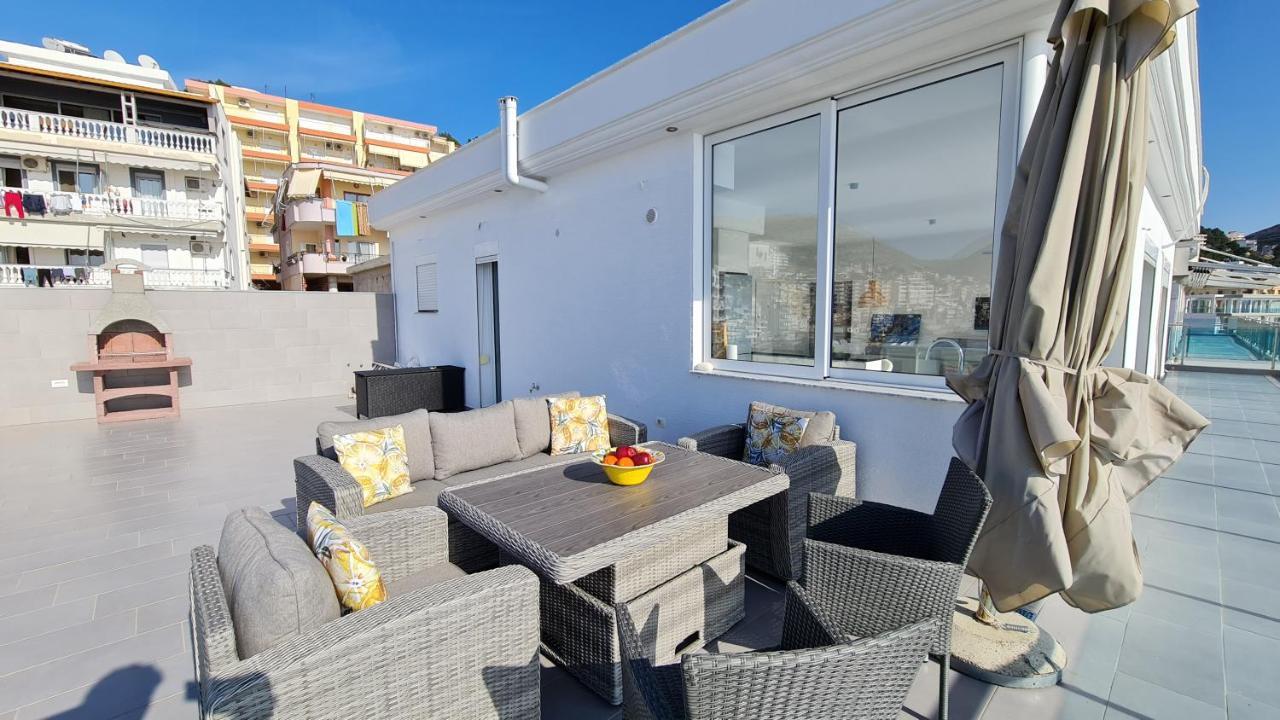 Rocknest Sea View Penthouse Apartamento Sarandë Exterior foto