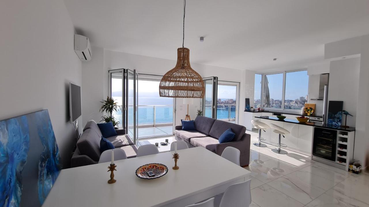 Rocknest Sea View Penthouse Apartamento Sarandë Exterior foto