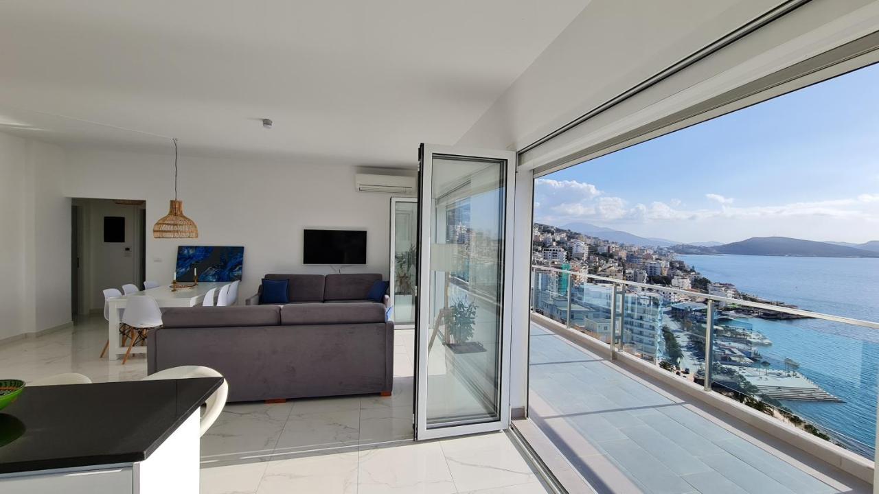 Rocknest Sea View Penthouse Apartamento Sarandë Exterior foto